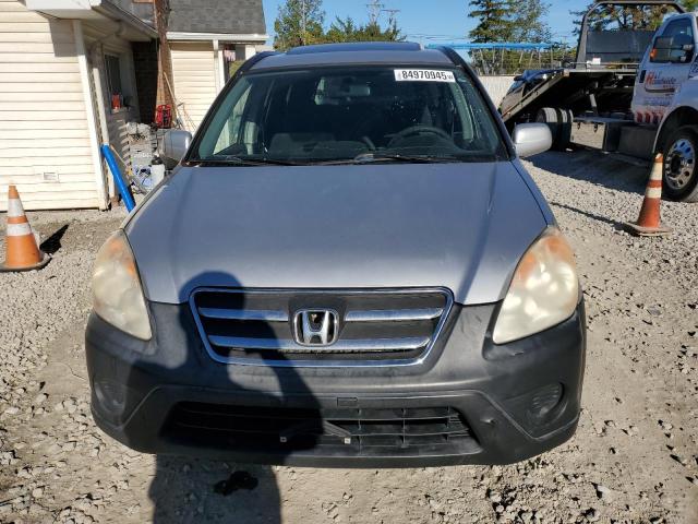 JHLRD78845C049726 - 2005 HONDA CR-V EX GRAY photo 5