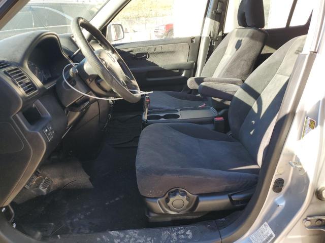 JHLRD78845C049726 - 2005 HONDA CR-V EX GRAY photo 7