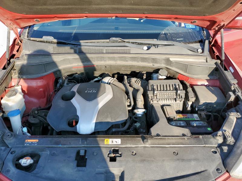 5XYZU3LA8DG118489 - 2013 HYUNDAI SANTA FE S წითელი ფოტო 12