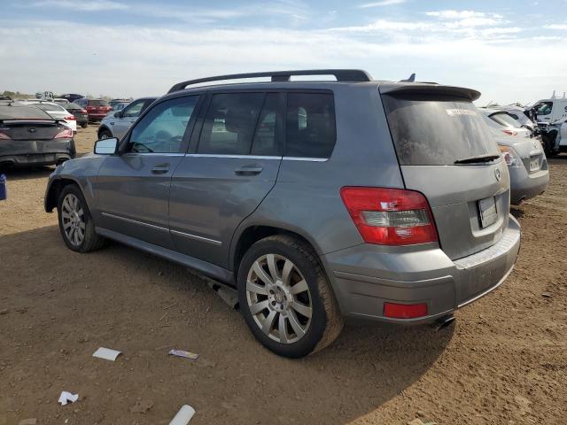 WDCGG8HBXBF544188 - 2011 MERCEDES-BENZ GLK 350 4MATIC GRAY photo 2