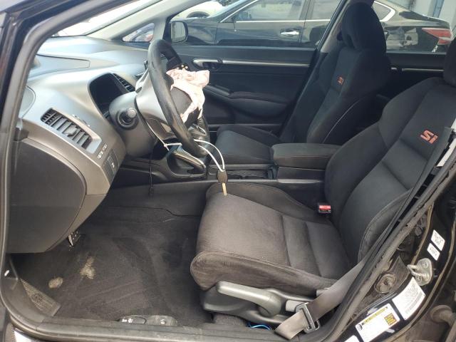 2HGFA555X7H705582 - 2007 HONDA CIVIC SI BLACK photo 7