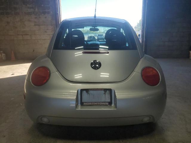 3VWCK21C91M434120 - 2001 VOLKSWAGEN NEW BEETLE GLS SILVER photo 6