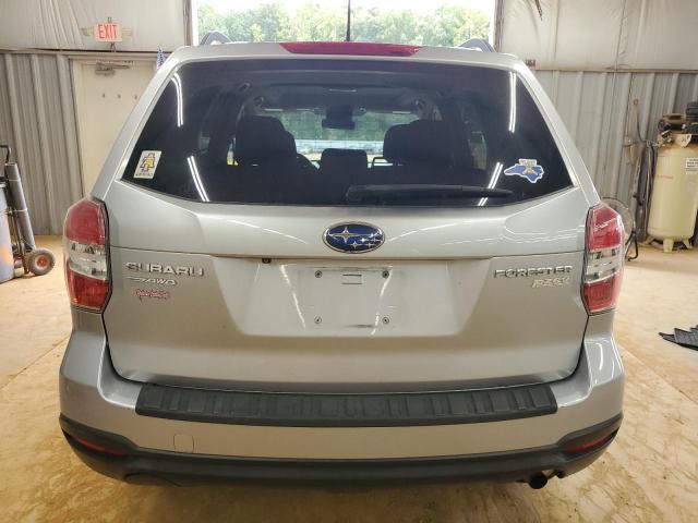 JF2SJAECXEH558530 - 2014 SUBARU FORESTER 2.5I PREMIUM SILVER photo 6