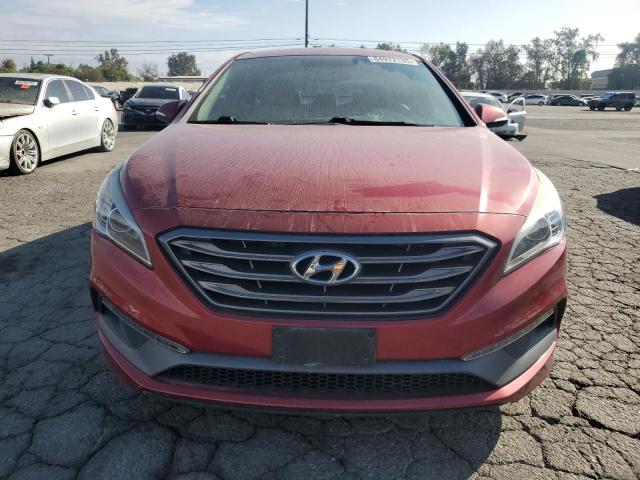 5NPE34AF4FH222754 - 2015 HYUNDAI SONATA SPORT წითელი ფოტო 5