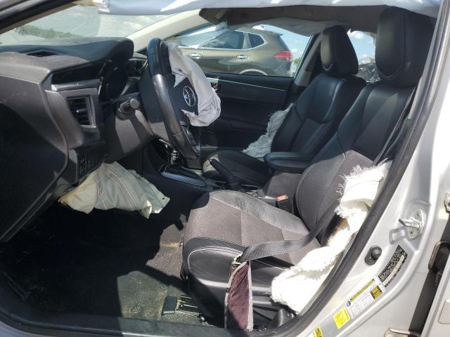 2T1BURHE8GC512252 - 2016 TOYOTA COROLLA L SILVER photo 7