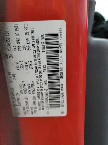 1D7HU16N15J597148 - 2005 DODGE RAM 1500 ST შავი ფოტო 12