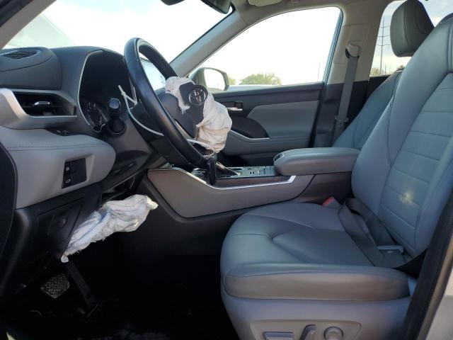 5TDGZRBHXNS219404 - 2022 TOYOTA HIGHLANDER XLE Niebieski zdjęcie 7