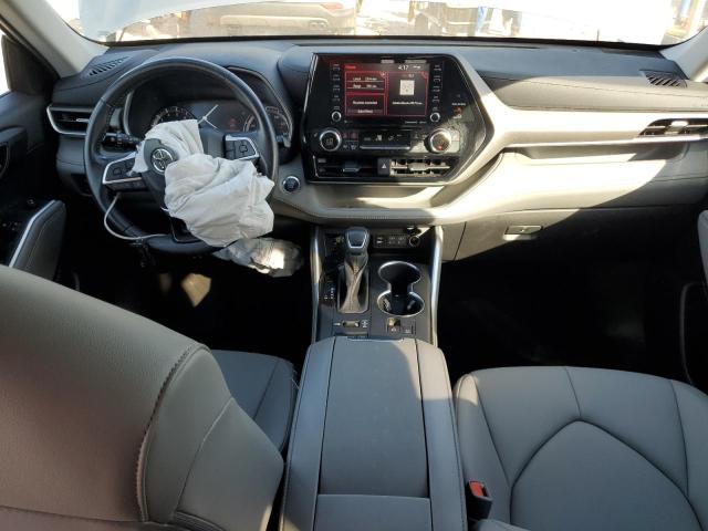 5TDGZRBHXNS219404 - 2022 TOYOTA HIGHLANDER XLE Niebieski zdjęcie 8