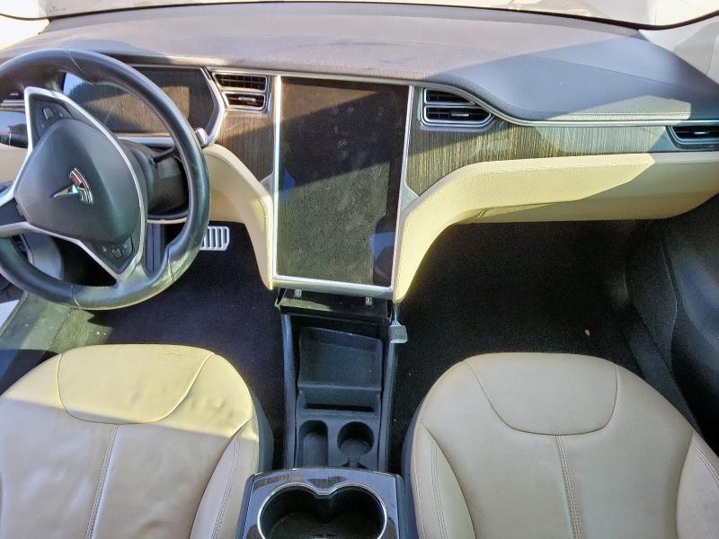 5YJSA1CN4DFP13171 - 2013 TESLA MODEL S Синий фото 8