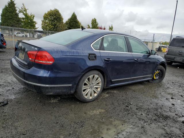 1VWCN7A37EC008695 - 2014 VOLKSWAGEN PASSAT SEL ლურჯი ფოტო 3