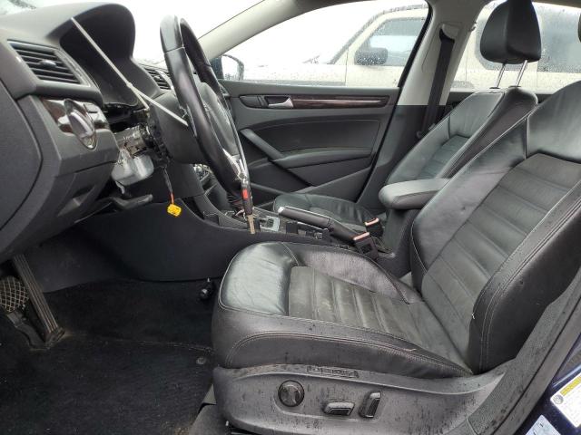 1VWCN7A37EC008695 - 2014 VOLKSWAGEN PASSAT SEL ლურჯი ფოტო 7
