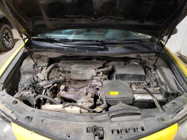 4T1BF1FKXDU263368 - 2013 TOYOTA CAMRY L YELLOW photo 11