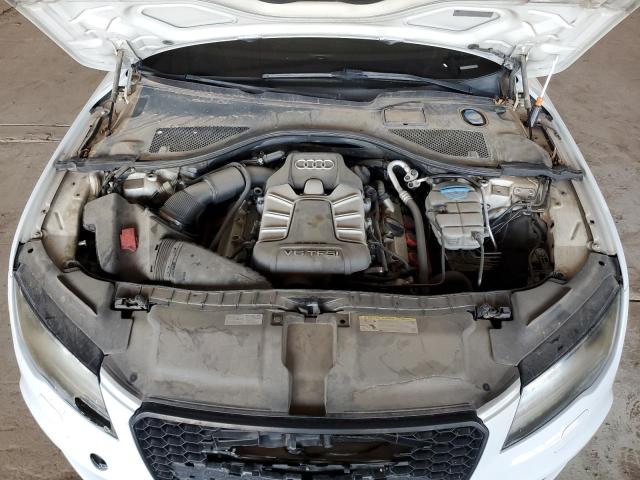 WAU2GAFC3DN144935 - 2013 AUDI A7 PRESTIGE WHITE photo 11