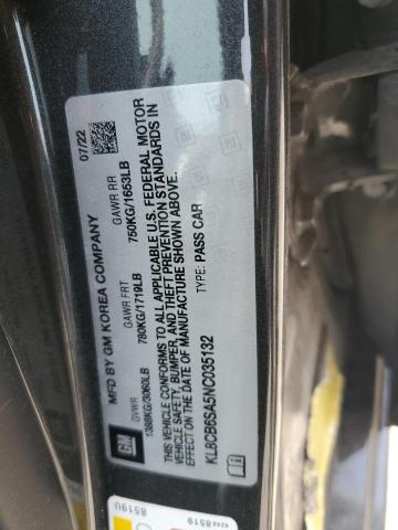 KL8CB6SA5NC035132 - 2022 CHEVROLET SPARK LS CHARCOAL photo 12