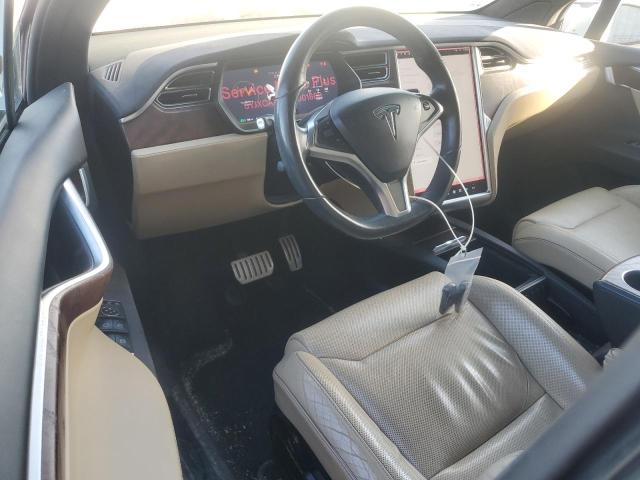 5YJXCAE40GF001880 - 2016 TESLA MODEL X Biały zdjęcie 8