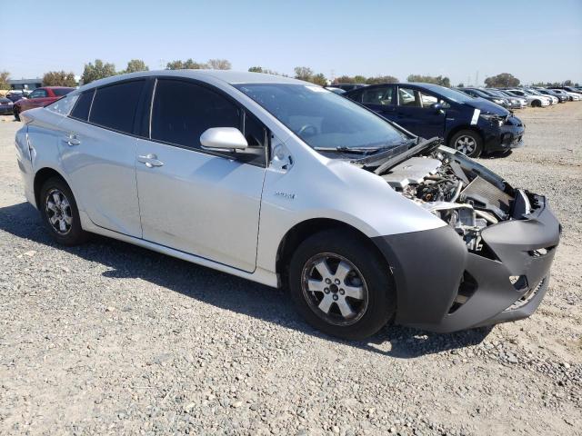 JTDKBRFU3H3538431 - 2017 TOYOTA PRIUS SILVER photo 4