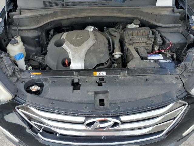 5XYZW4LA4FG288982 - 2015 HYUNDAI SANTA FE S BLACK photo 12