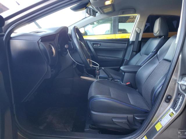 2T1BURHE9JC042241 - 2018 TOYOTA COROLLA L GRAY photo 7