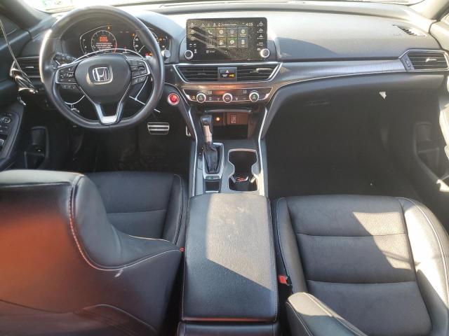 1HGCV1F32JA068819 - 2018 HONDA ACCORD SPORT أسود صورة 8
