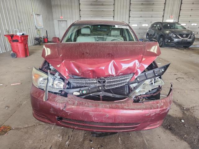 4T1BE32K83U233983 - 2003 TOYOTA CAMRY LE Qırmızı foto 5