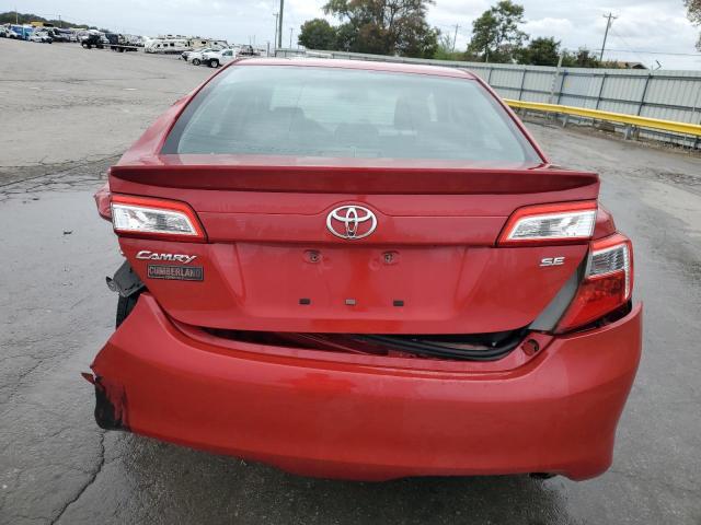 4T1BF1FK3CU602776 - 2012 TOYOTA CAMRY BASE MAROON photo 6