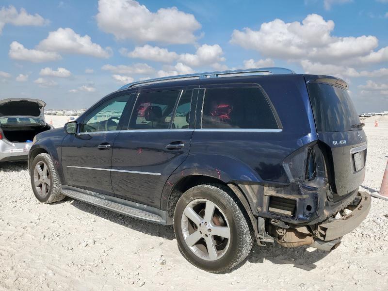 4JGBF71E99A446483 - 2009 MERCEDES-BENZ GL 450 4MATIC BLUE photo 2