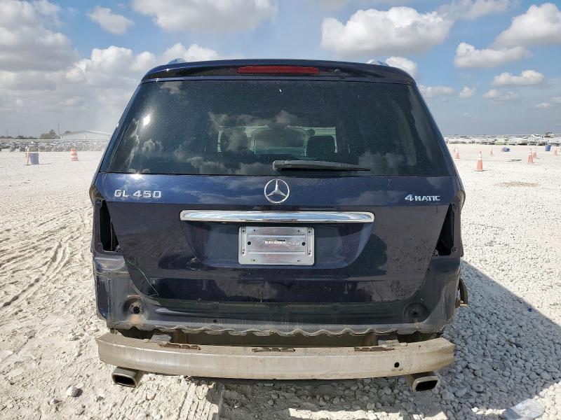4JGBF71E99A446483 - 2009 MERCEDES-BENZ GL 450 4MATIC BLUE photo 6