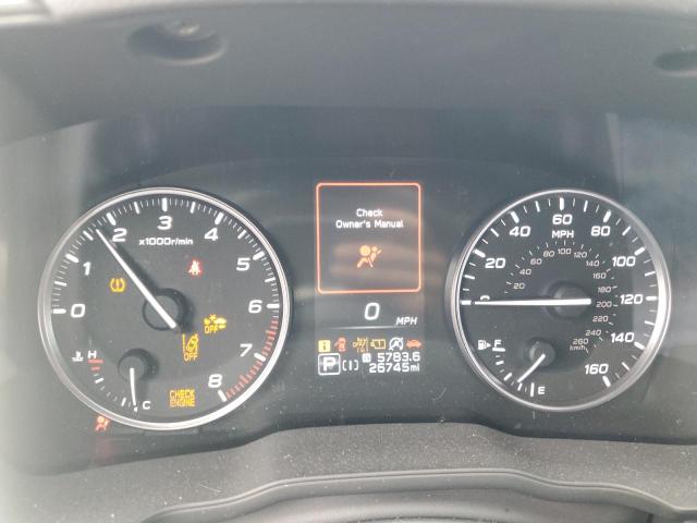 JF2GUADC5R8218805 - 2024 SUBARU CROSSTREK PREMIUM Сұр фото 9