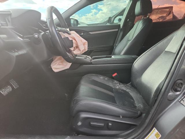 SHHFK7H99MU413444 - 2021 HONDA CIVIC SPORT TOURING GRAY photo 7