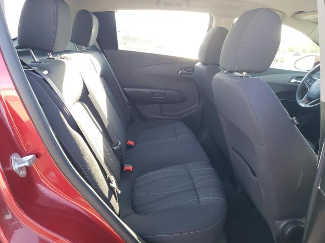 1G1JC6SH4E4144841 - 2014 CHEVROLET SONIC LT RED photo 10