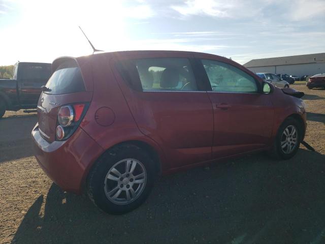 1G1JC6SH4E4144841 - 2014 CHEVROLET SONIC LT RED photo 3