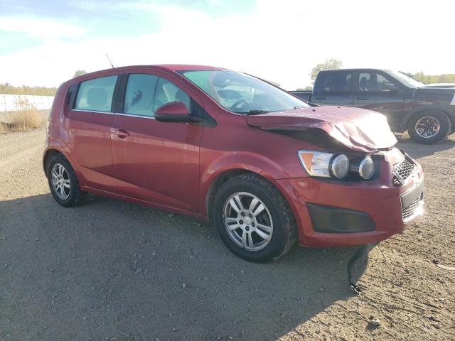 1G1JC6SH4E4144841 - 2014 CHEVROLET SONIC LT RED photo 4