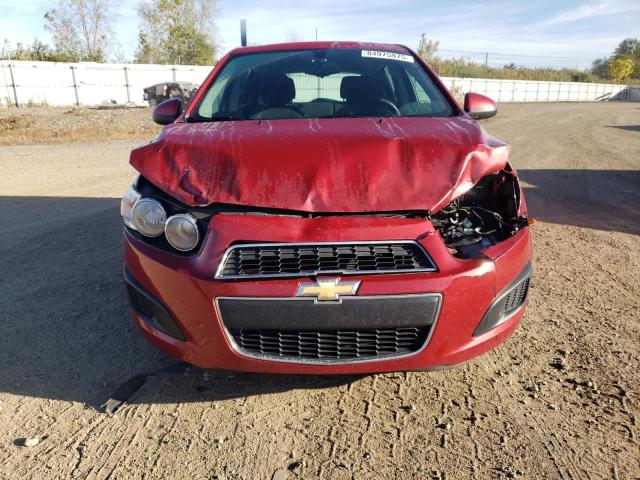 1G1JC6SH4E4144841 - 2014 CHEVROLET SONIC LT RED photo 5