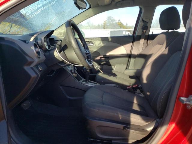1G1JC6SH4E4144841 - 2014 CHEVROLET SONIC LT RED photo 7