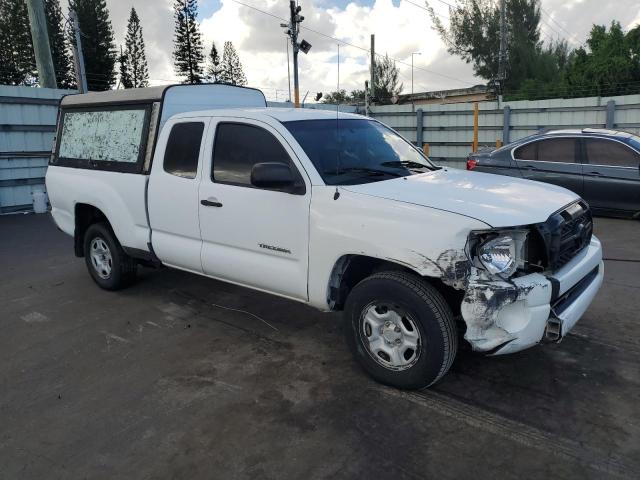 5TFTX4CN1BX004883 - 2011 TOYOTA TACOMA ACCESS CAB Ақ фото 4
