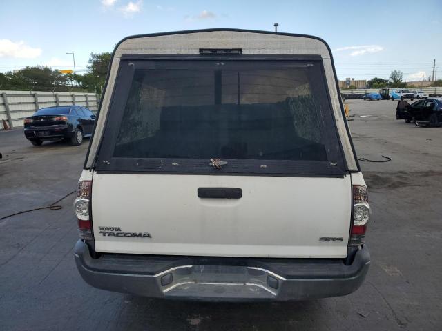 5TFTX4CN1BX004883 - 2011 TOYOTA TACOMA ACCESS CAB Ақ фото 6