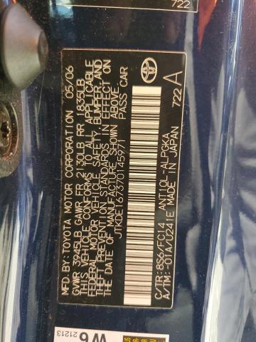 JTKDE167370145971 - 2007 TOYOTA SCION TC 蓝色 照片 12