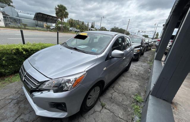 ML32AUHJ3MH011398 - 2021 MITSUBISHI MIRAGE ES GRAY photo 2