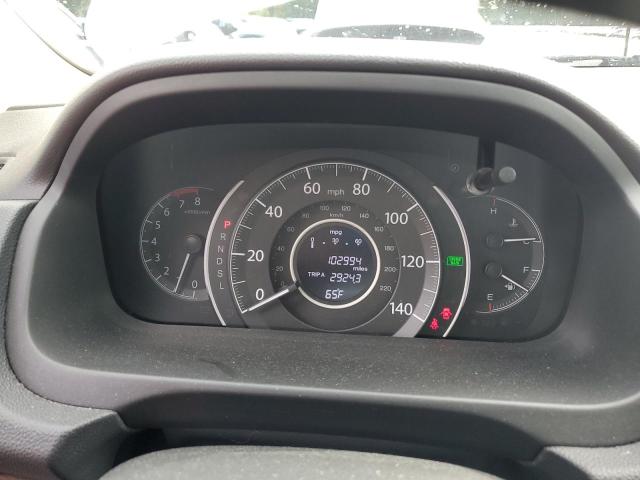 5J6RM4H70FL066313 - 2015 HONDA CR-V EXL WHITE photo 9