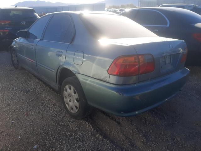 2HGEJ661XYH524576 - 2000 HONDA CIVIC BASE Boz foto 2