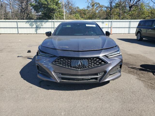 19UUB6F55NA001021 - 2022 ACURA TLX TECH A GRAY photo 5