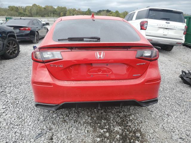 JHMFL4H88SX000727 - 2025 HONDA CIVIC SPORT Qırmızı foto 6