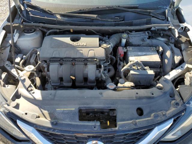 3N1AB7AP7JL655721 - 2018 NISSAN SENTRA S WHITE photo 11