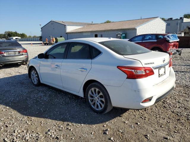 3N1AB7AP7JL655721 - 2018 NISSAN SENTRA S WHITE photo 2