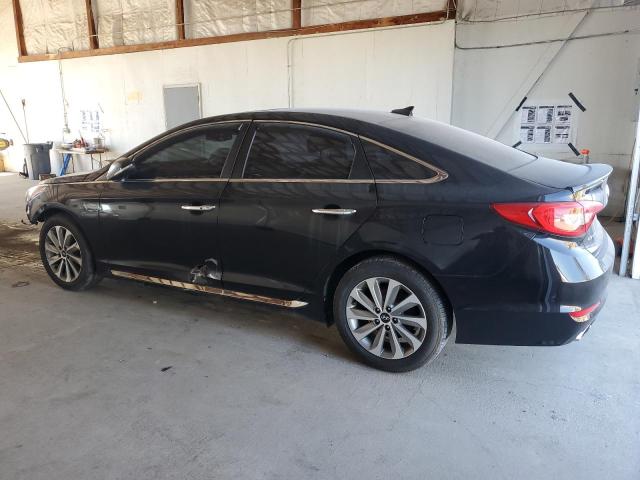 5NPE34AF8HH458519 - 2017 HYUNDAI SONATA SPORT შავი ფოტო 2