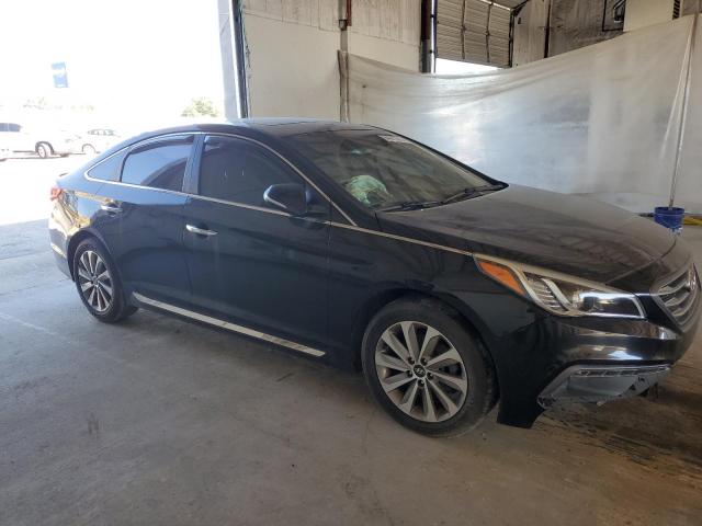 5NPE34AF8HH458519 - 2017 HYUNDAI SONATA SPORT შავი ფოტო 4