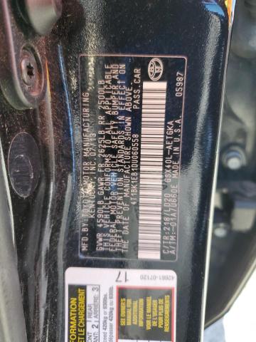 4T1BK1EB1DU060558 - 2013 TOYOTA AVALON BASE Սև լուսանկար 12