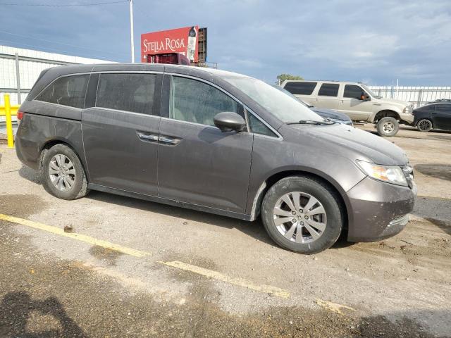 5FNRL5H40FB027177 - 2015 HONDA ODYSSEY EX GRAY photo 4