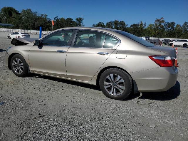 1HGCR2F38DA101367 - 2013 HONDA ACCORD LX Gold Foto 2