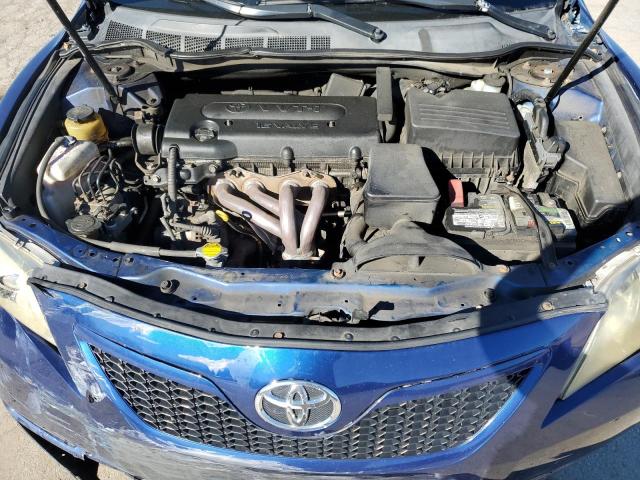 4T1BE46K69U357873 - 2009 TOYOTA CAMRY BASE BLUE photo 11